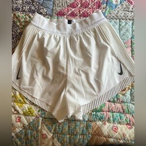Nike White Athletic Shorts